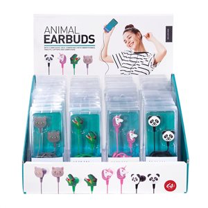 Animal Earbuds Assorted - Random